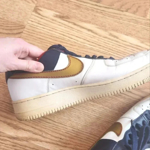 GUC Nike Air Force 1 Low 2007 XXV Charles Barkley Barcelona "Olympic," Size 11 - Picture 14 of 14